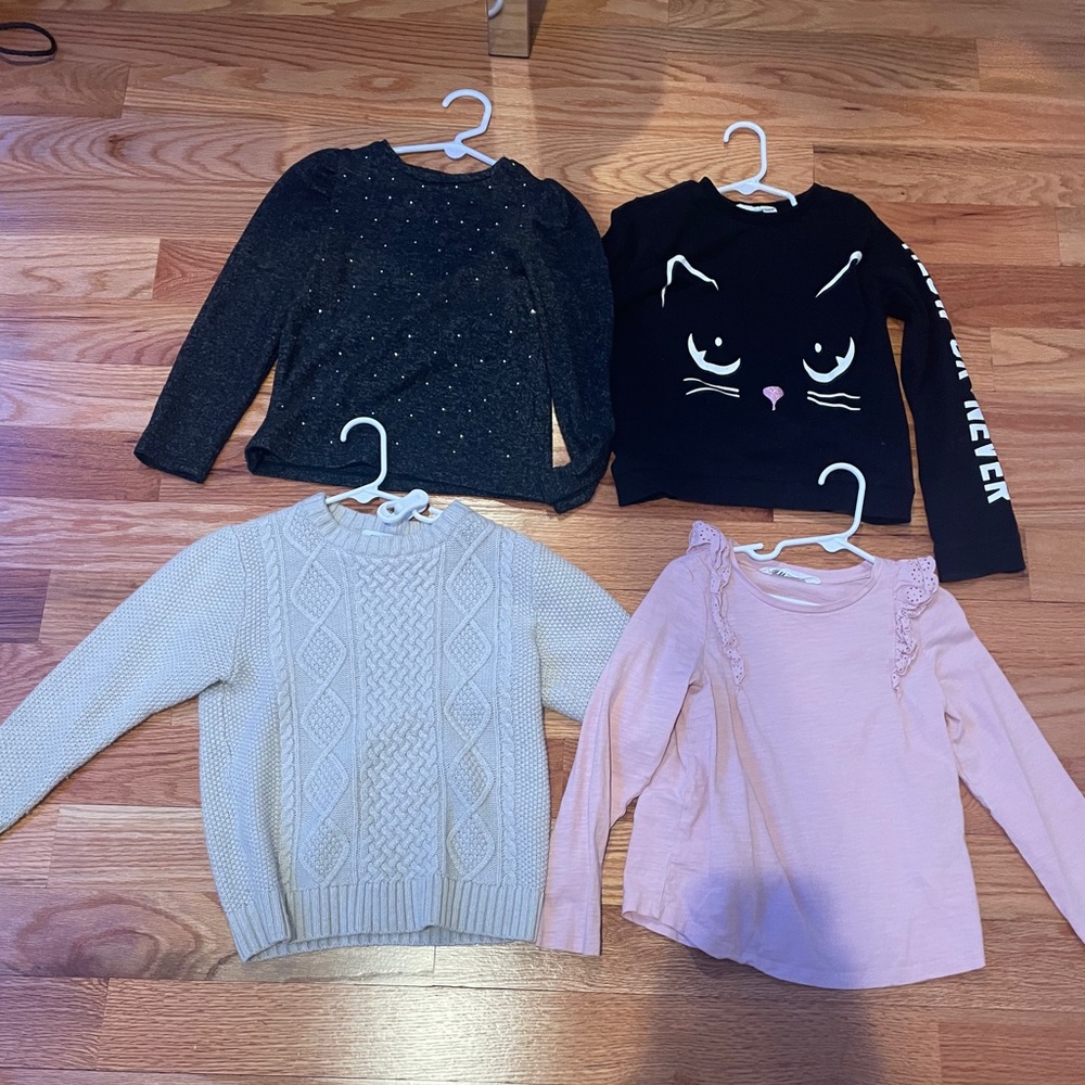 4 cute shirts for a 7 year olds